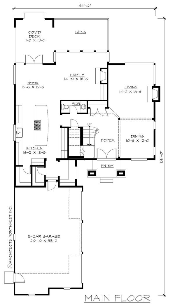 Floor Plan Main Level