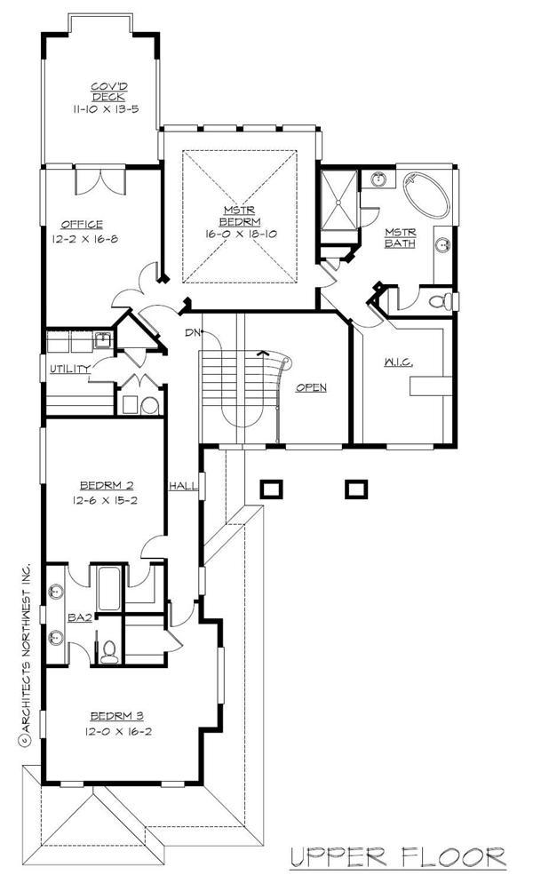 Floor Plan Upper Level
