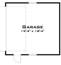Floor Plan Garage