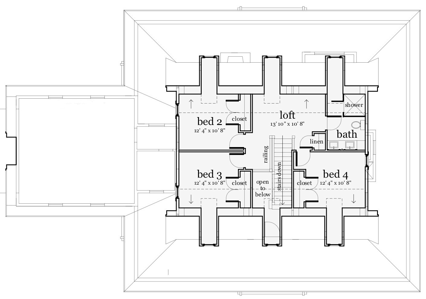 Floor Plan Upper Level