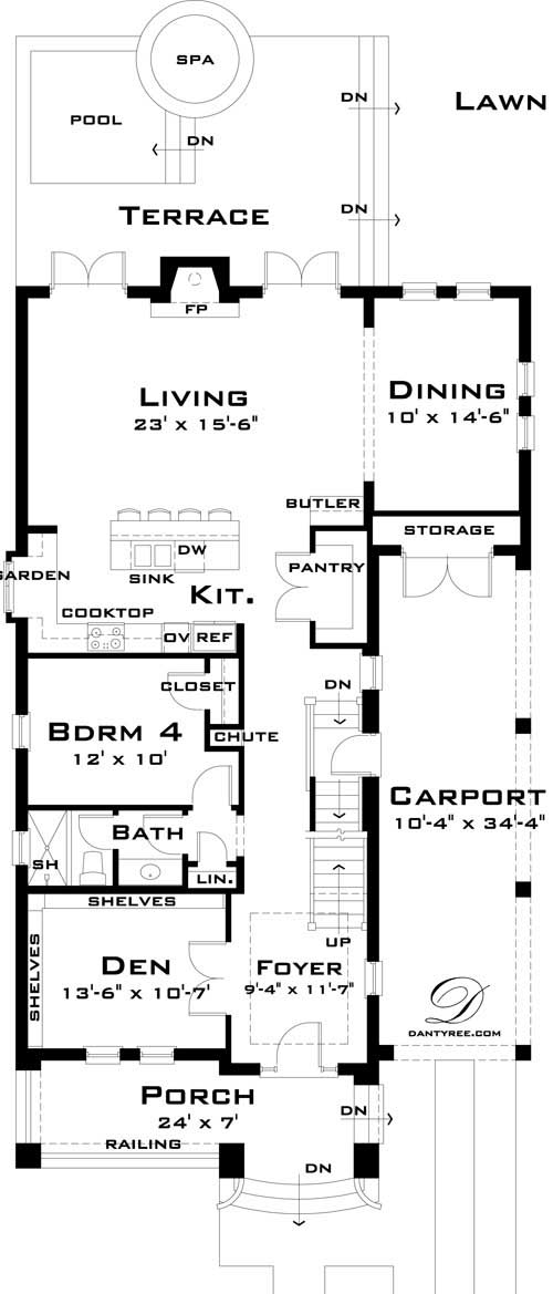 Floor Plan First Story