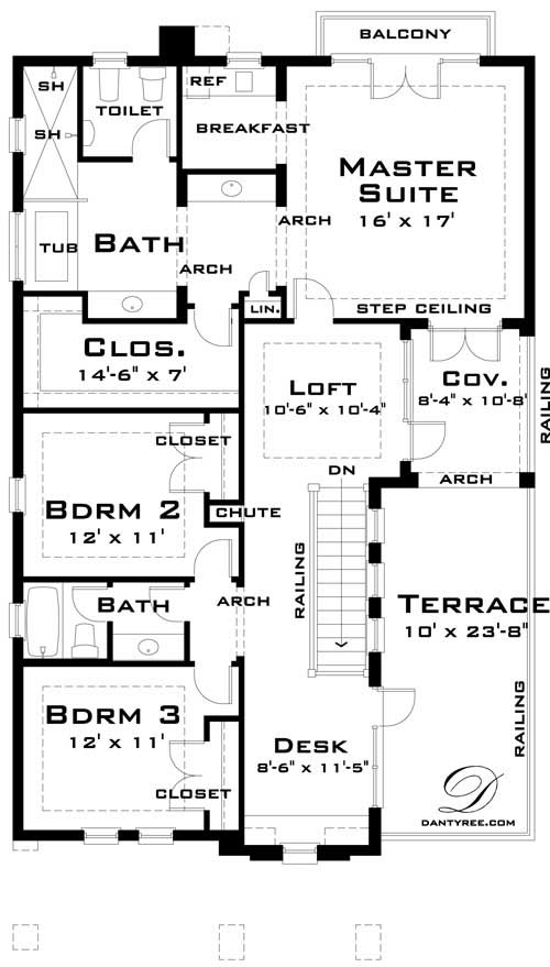 Floor Plan Second Story