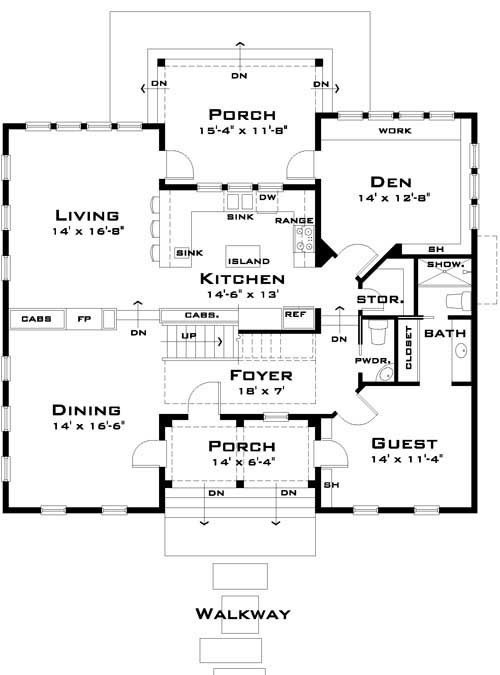 Floor Plan First Story