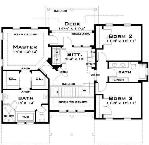 Floor Plan Second Story