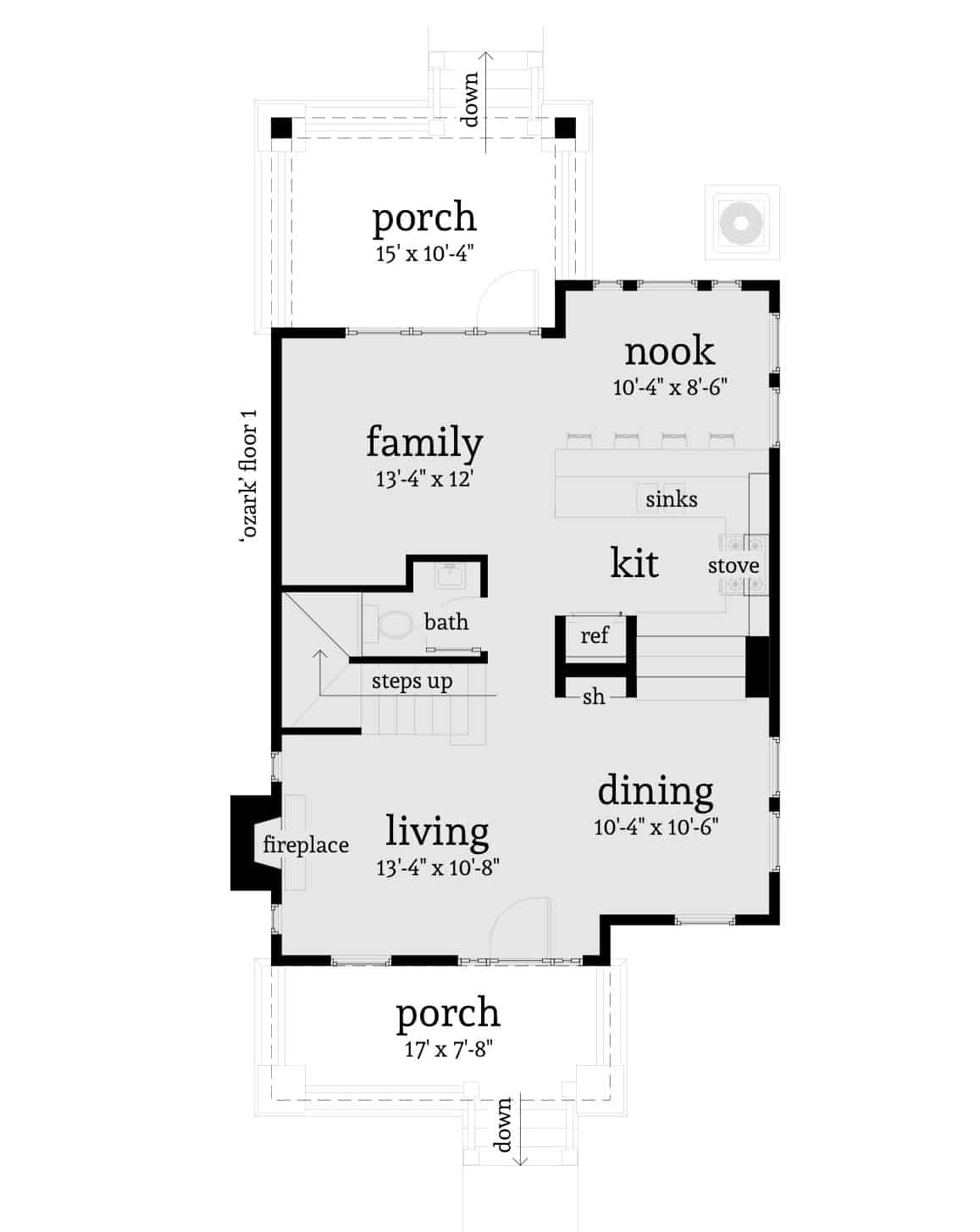 Floor Plan Main Level