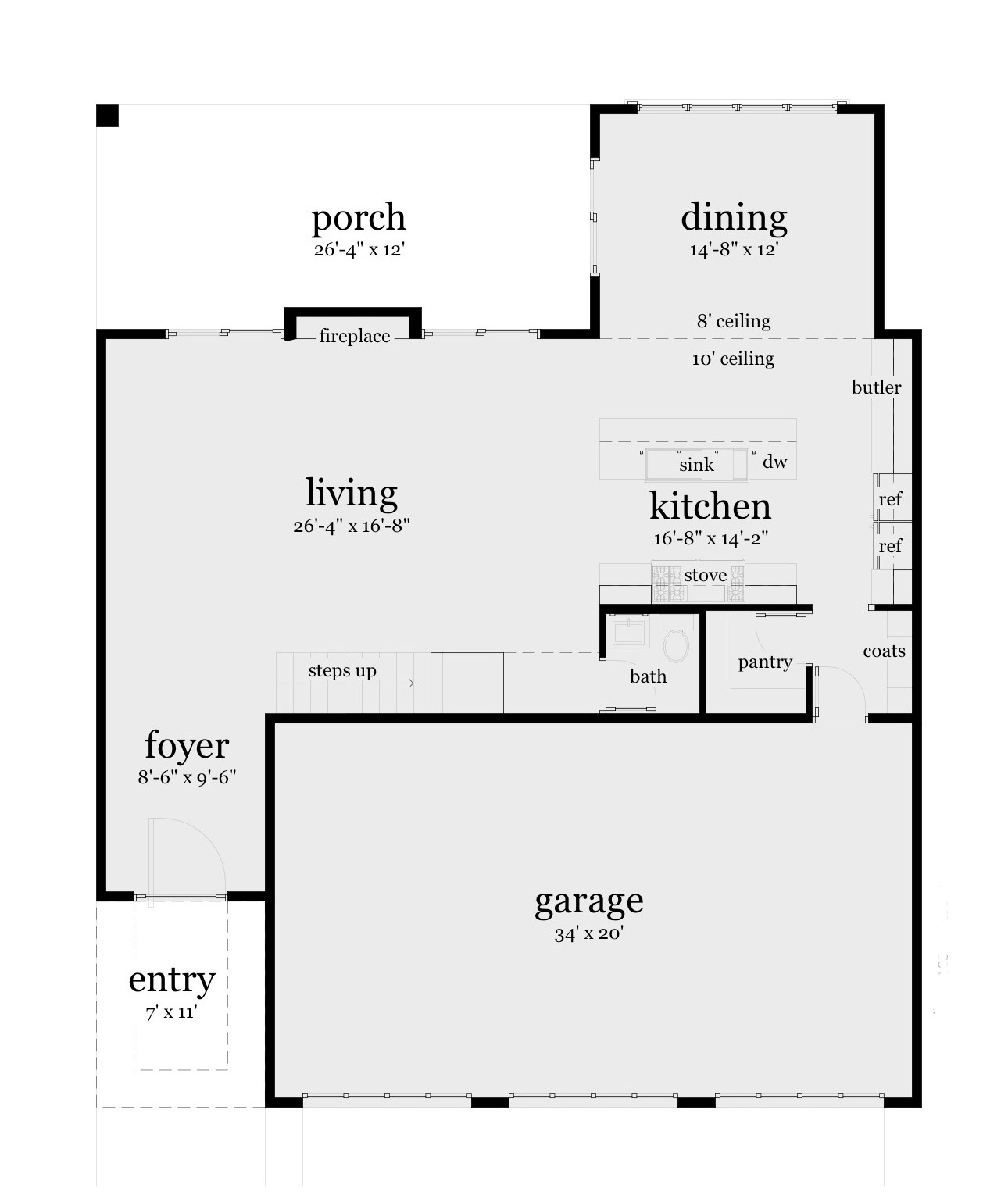 Floor Plan Main Level