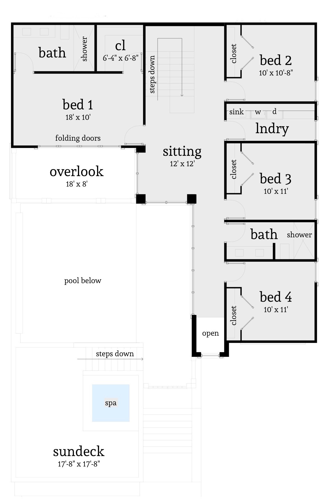 Floor Plan Upper Level