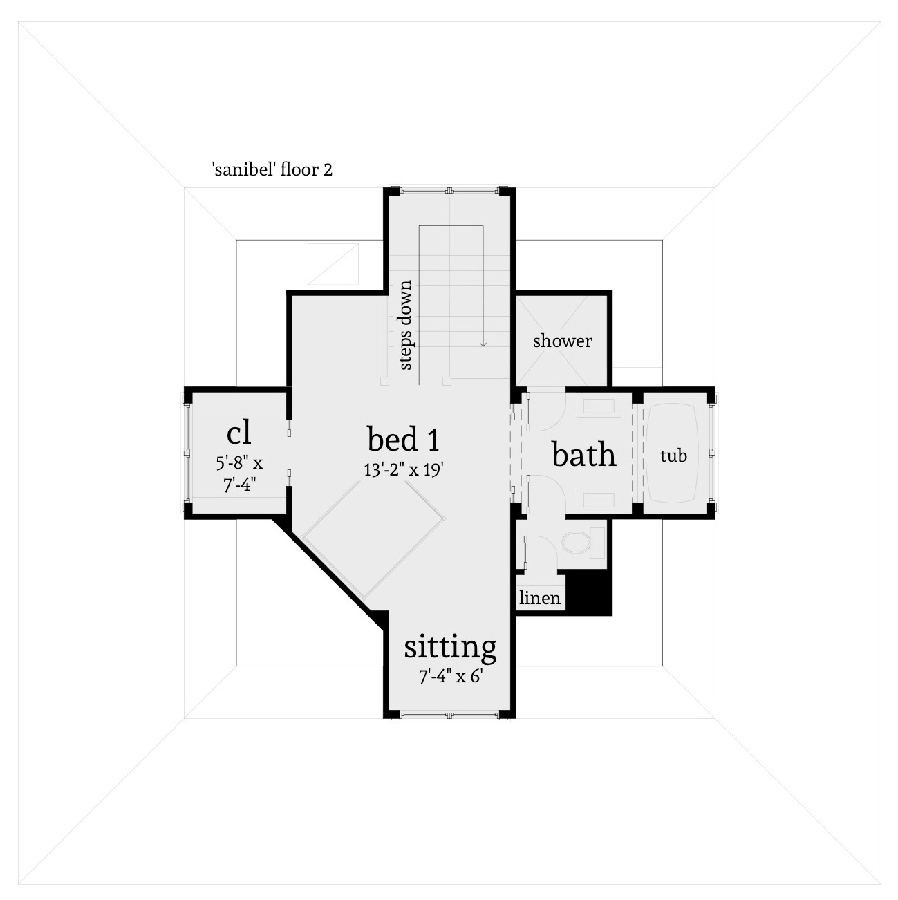 Floor Plan Second Story