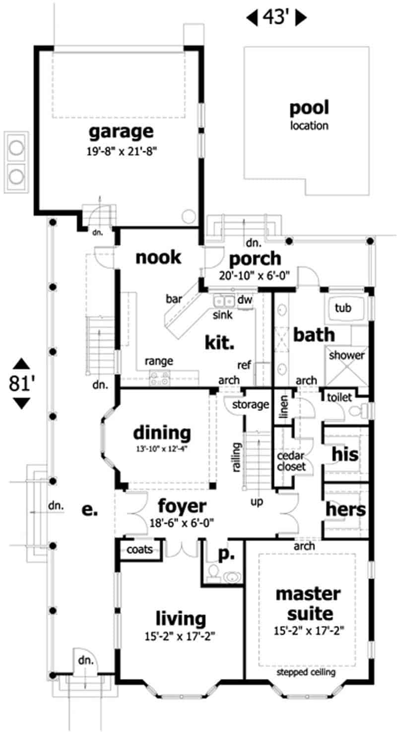Floor Plan First Story