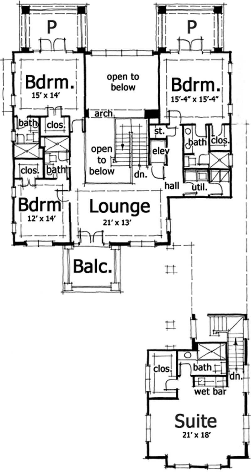 SECOND FLOOR PLAN