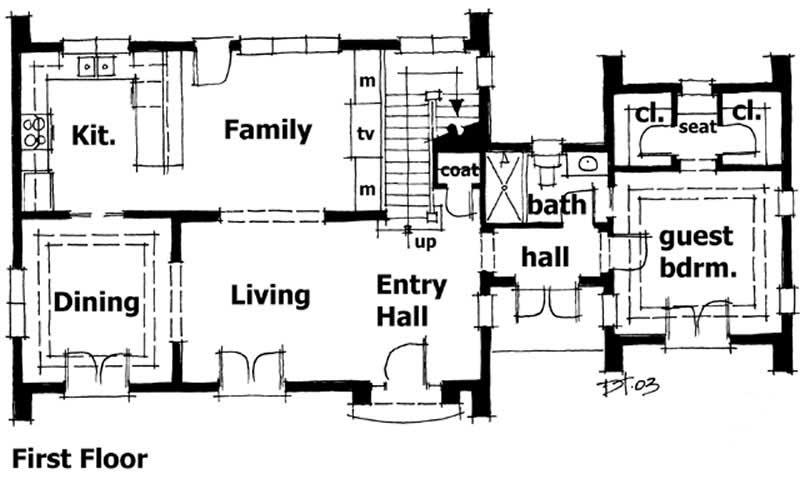 FIRST FLOOR PLANS