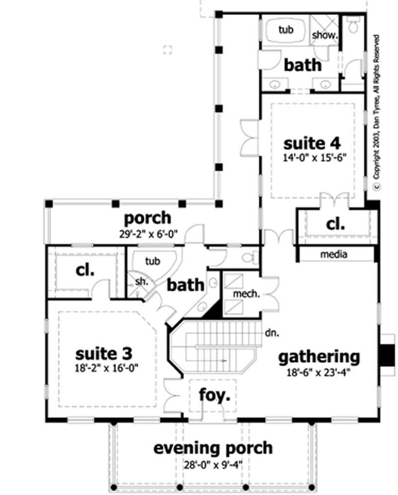 SECOND FLOOR PLANS
