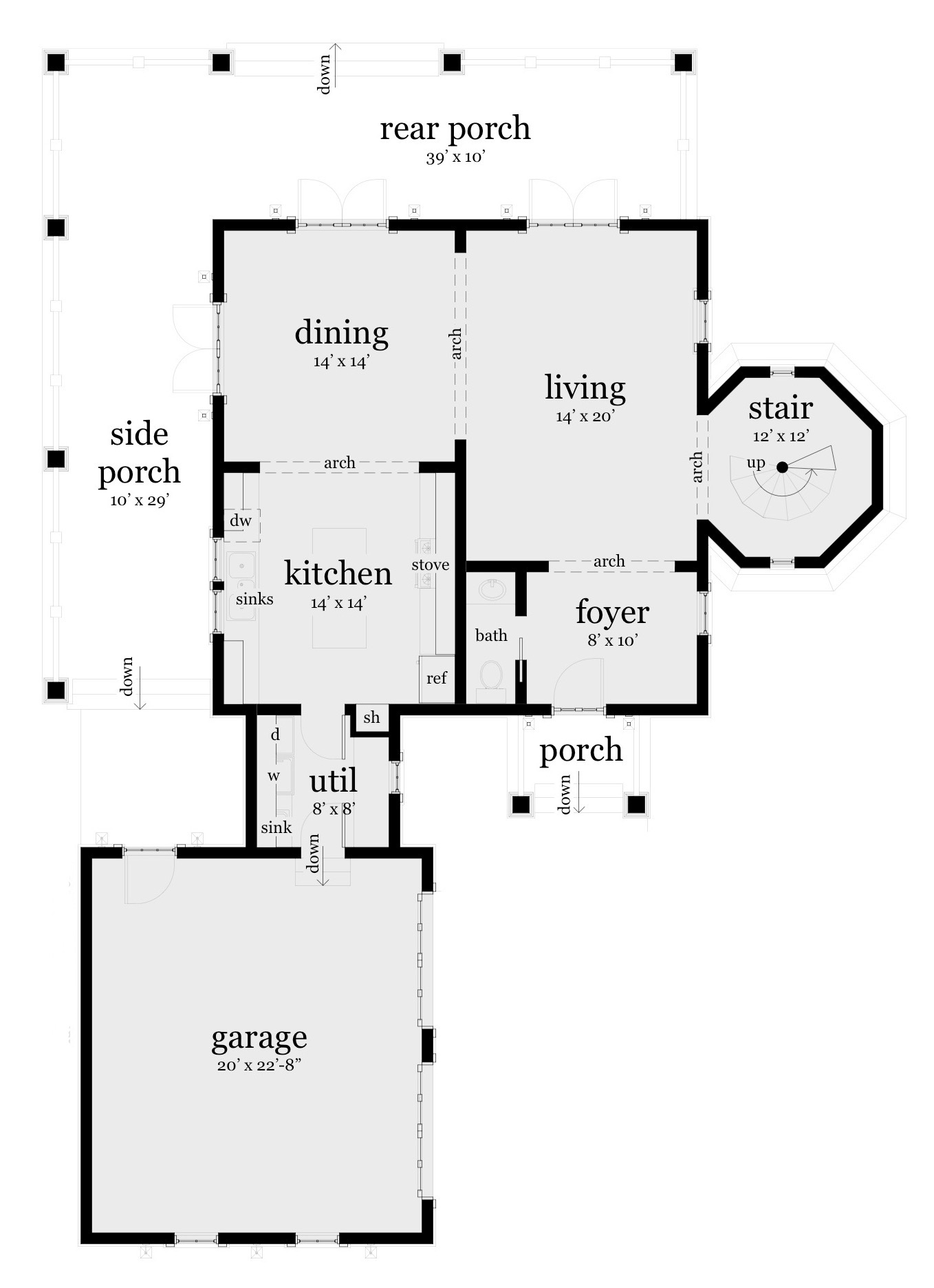 Floor Plan Main Level