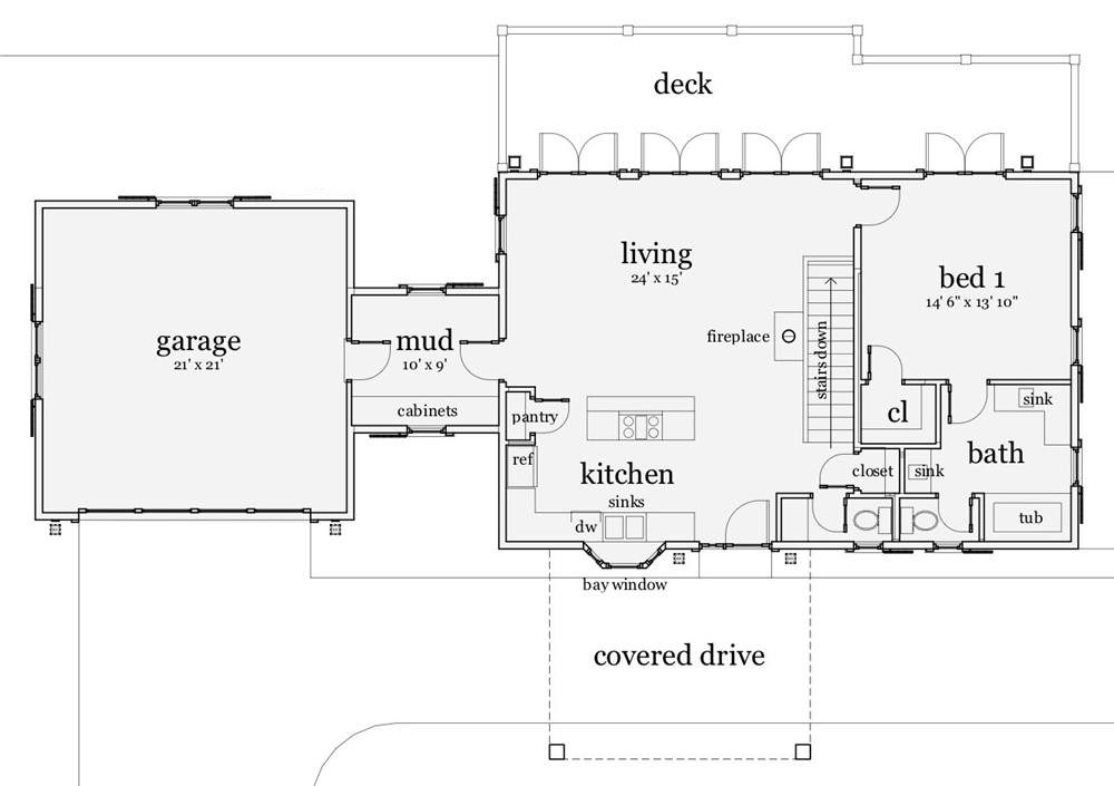 Floor Plan Main Level