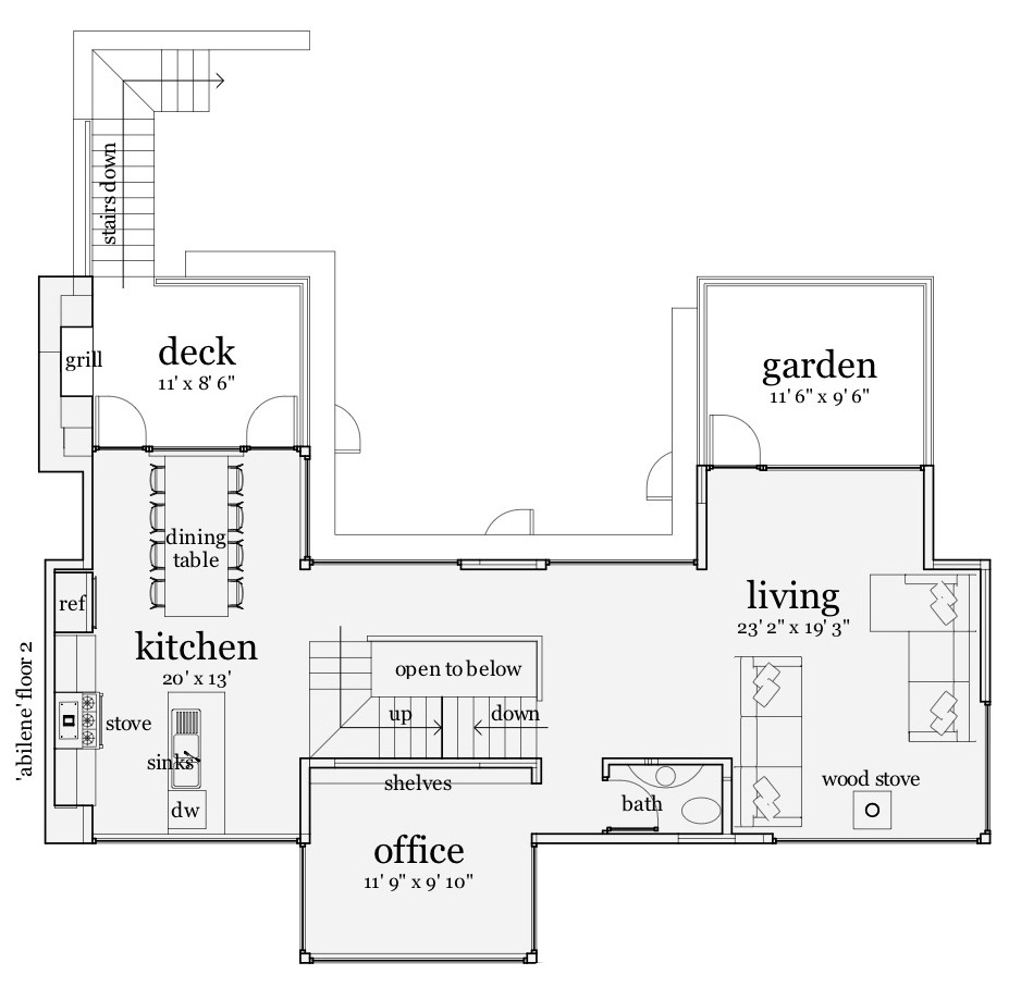Floor Plan Upper Level