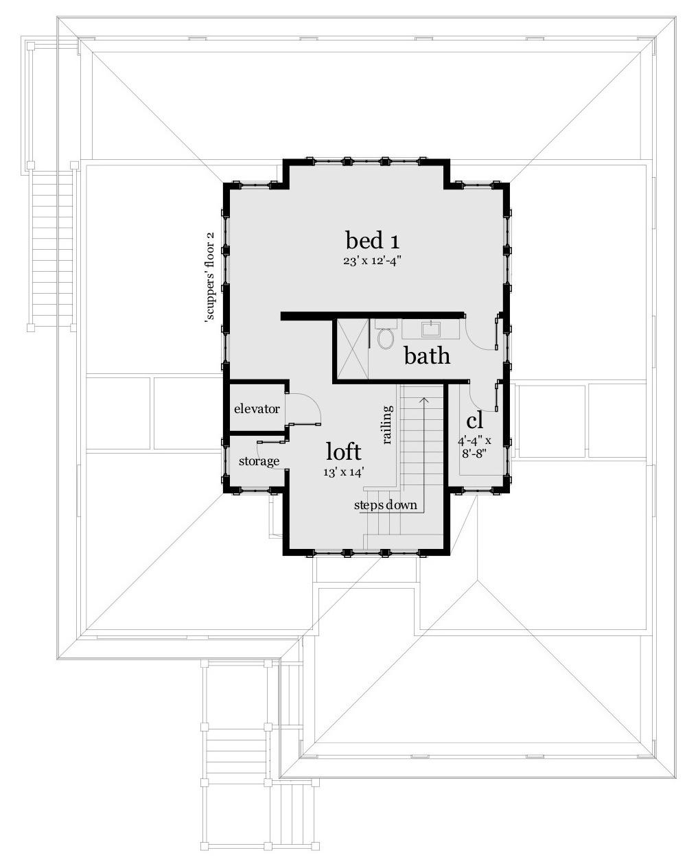 Floor Plan Upper Level