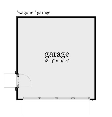 Floor Plan Garage
