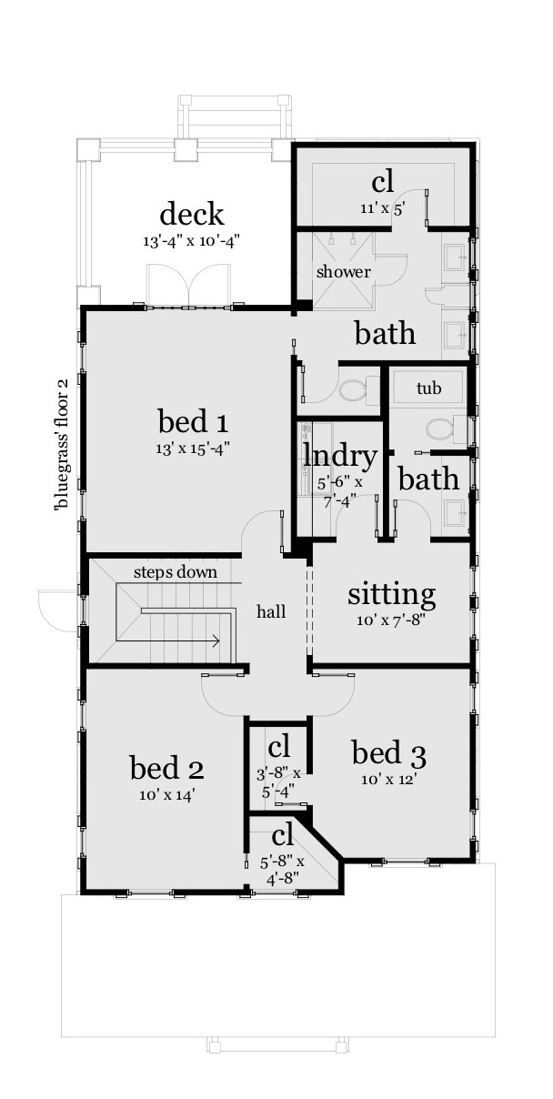 Floor Plan Upper Level