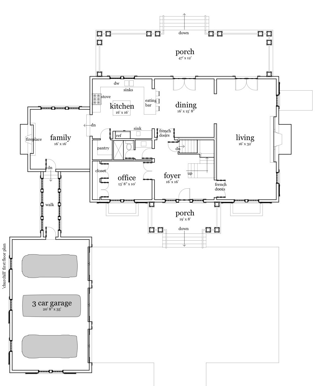 Floor Plan Main Level