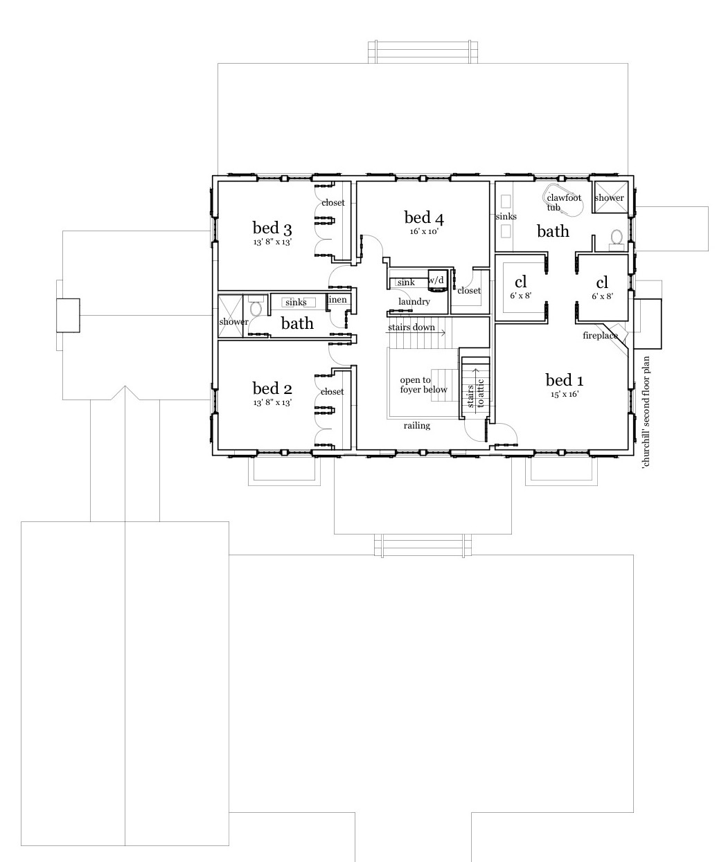 Floor Plan Upper Level