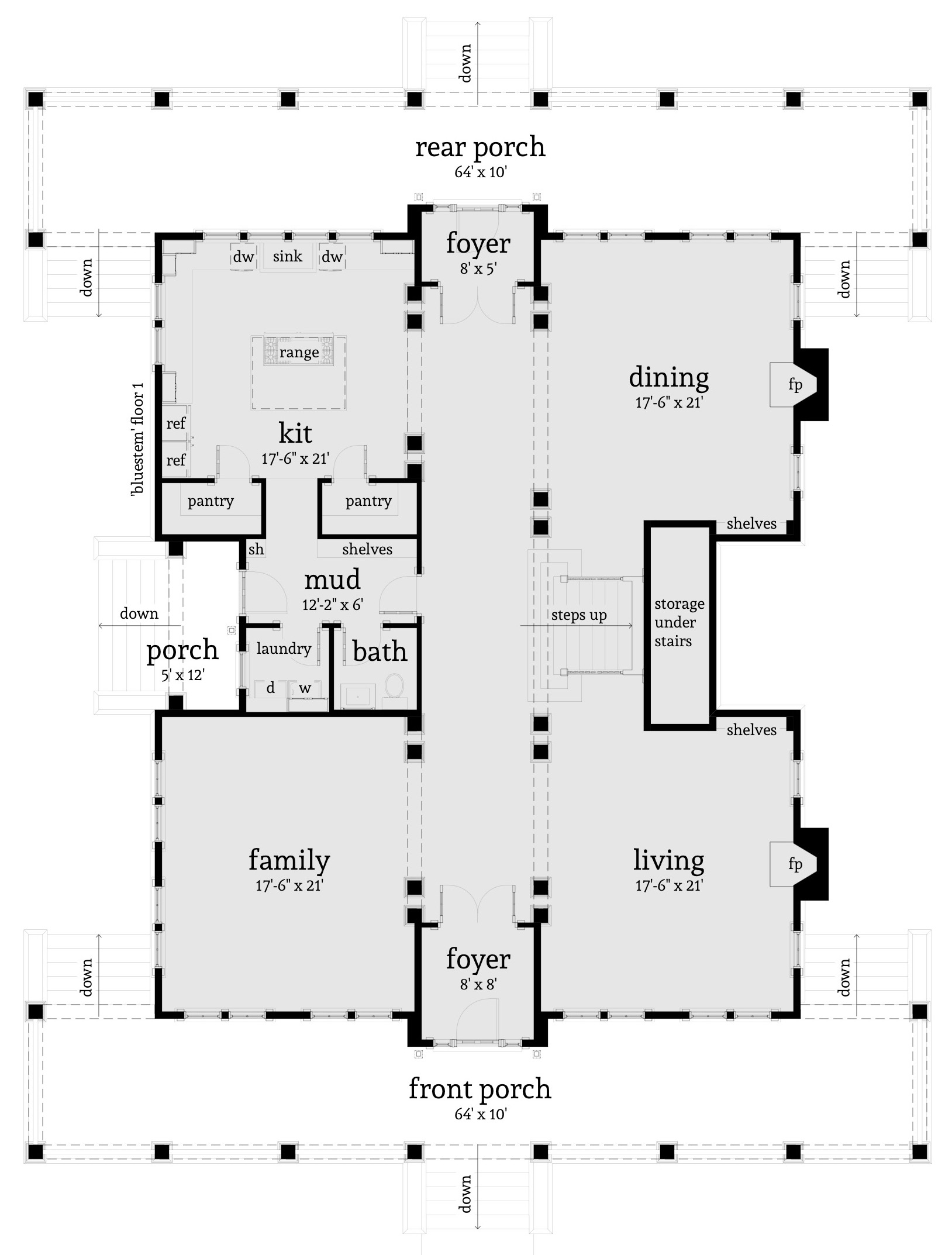 Floor Plan Main Level