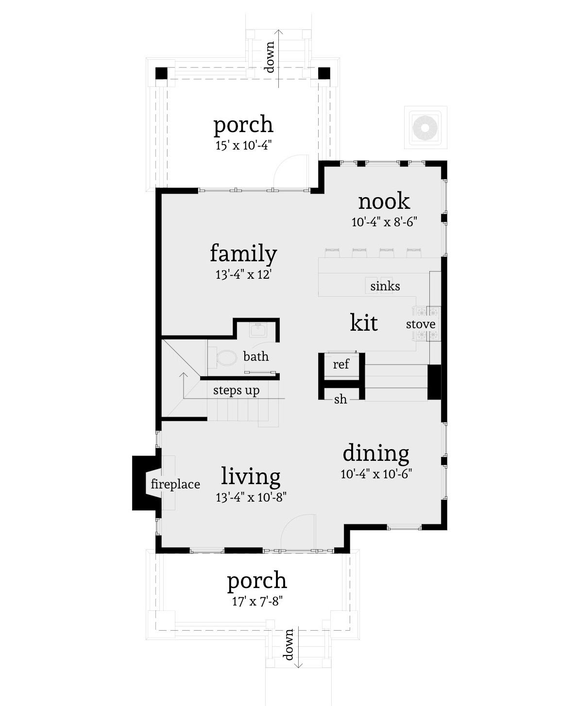 Floor Plan Main Level