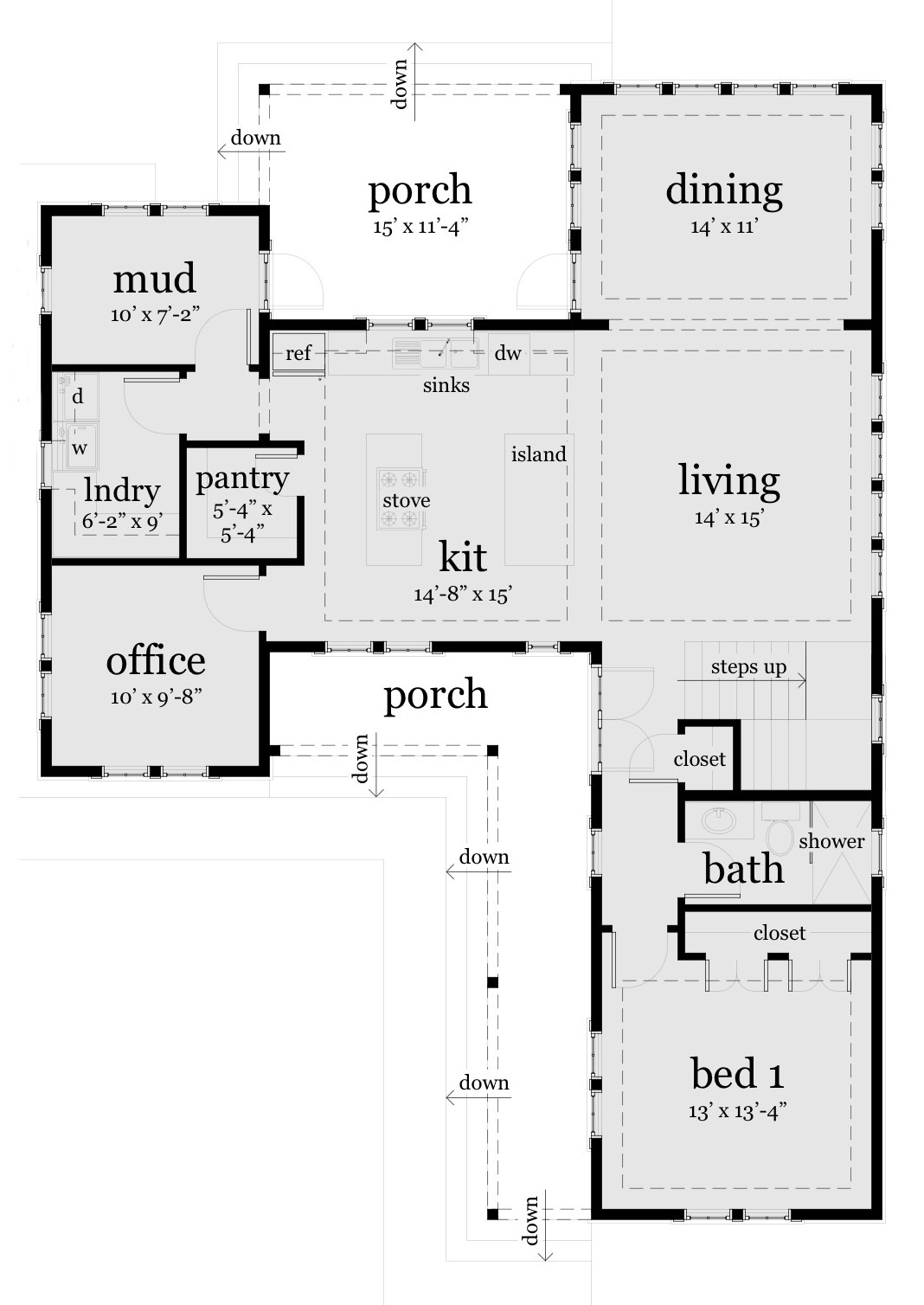 Floor Plan Main Level