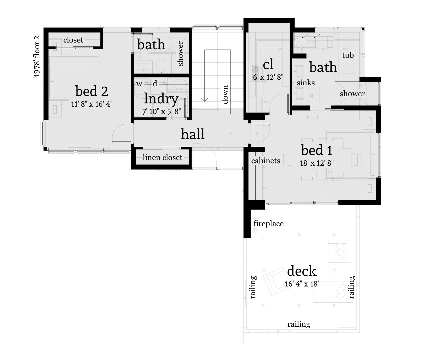 Floor Plan Upper Level