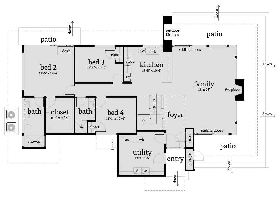 Floor Plan Main Level