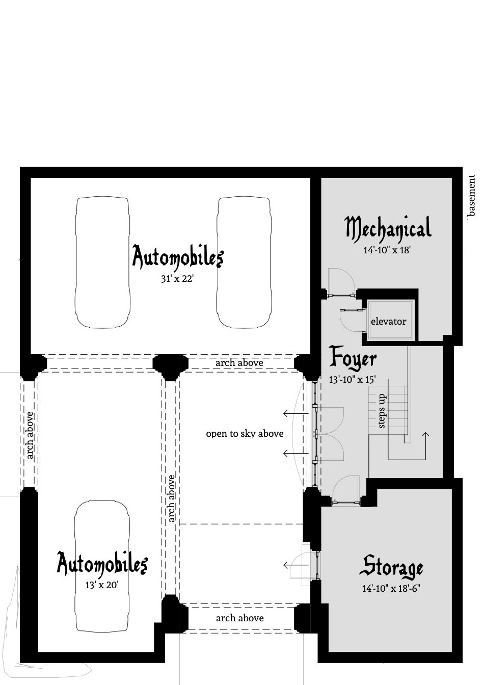 Floor Plan Basement