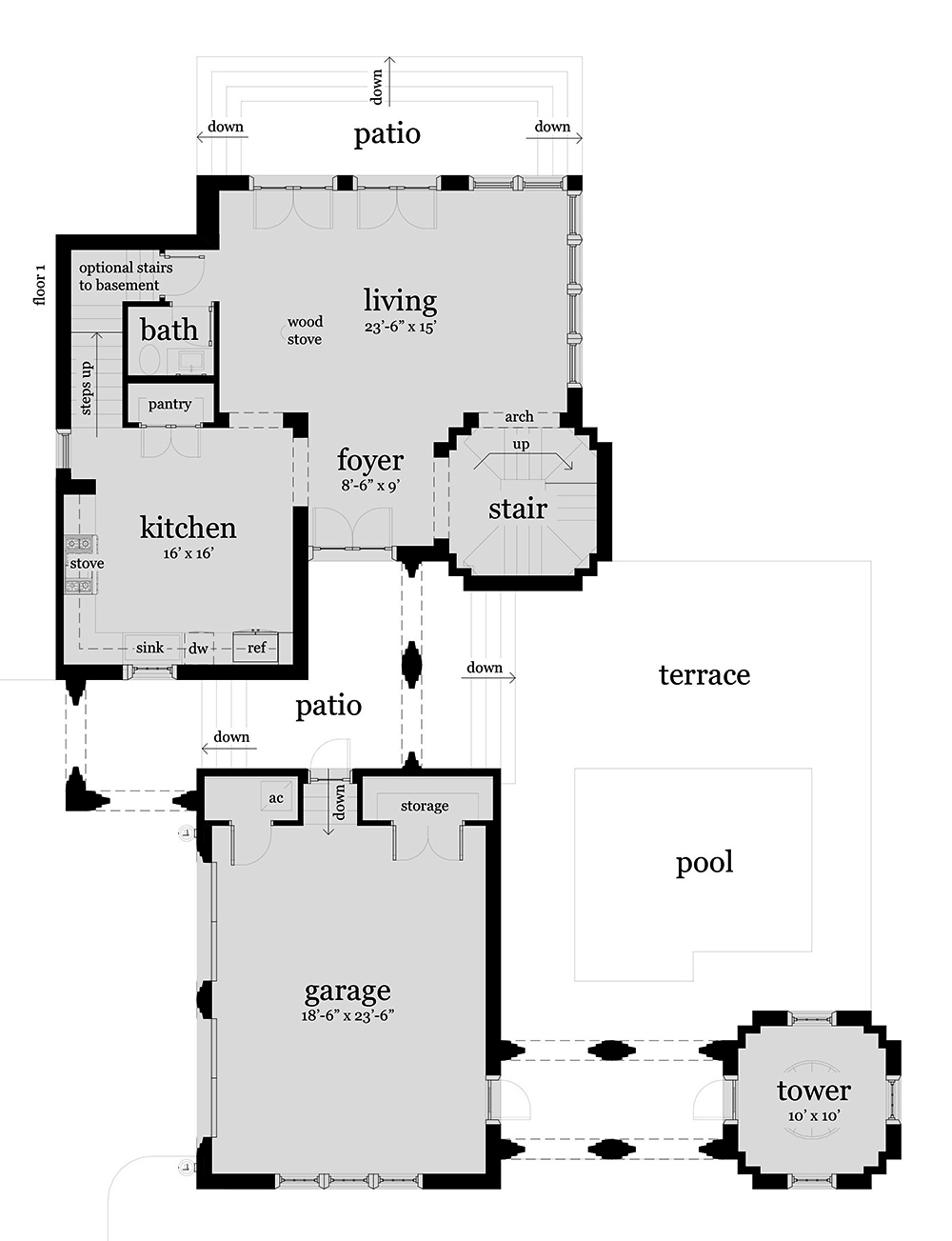 Floor Plan Main Level