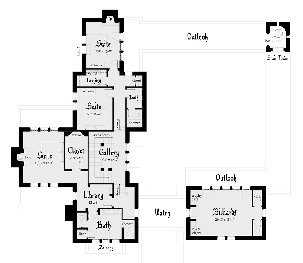 Floor Plan Upper Level