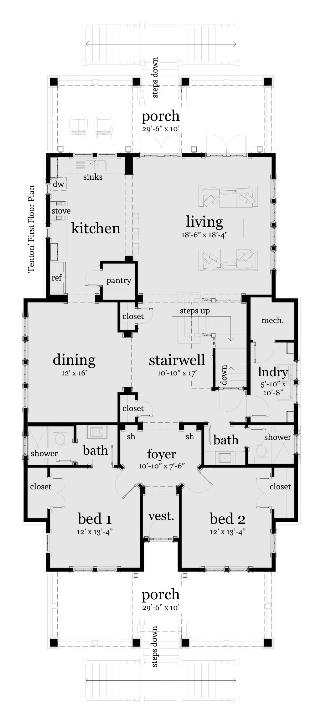 Floor Plan Main Level