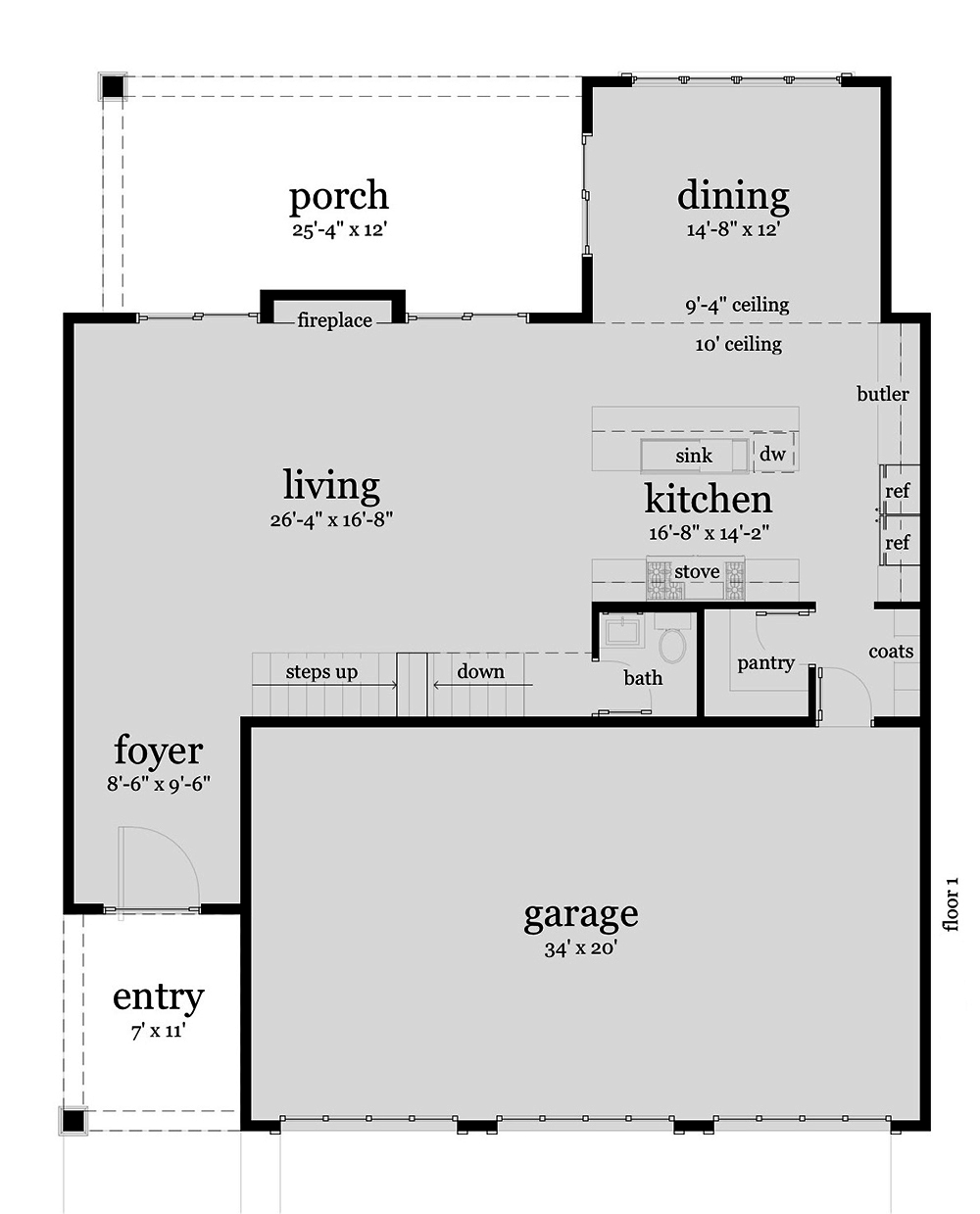 Floor Plan Main Level