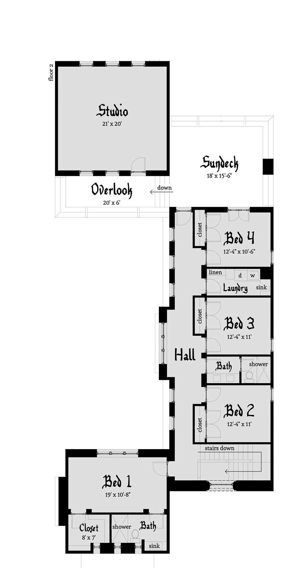 Floor Plan Upper Level