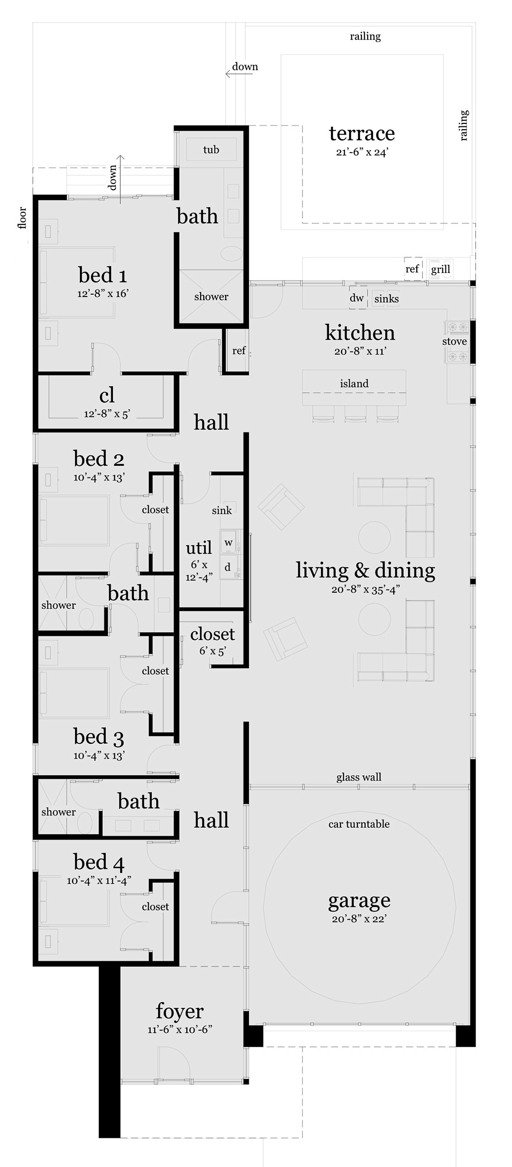 Floor Plan Main Level
