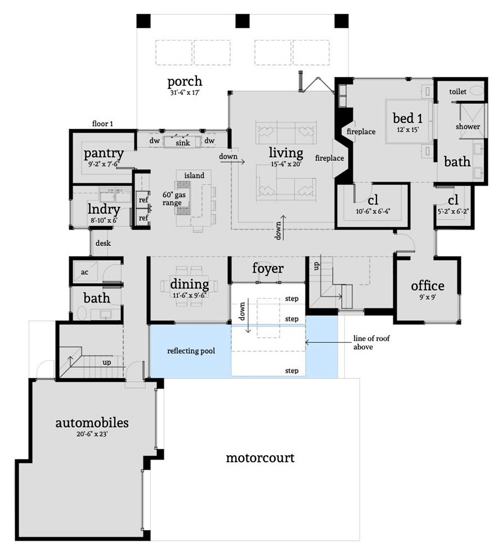 Floor Plan Main Level