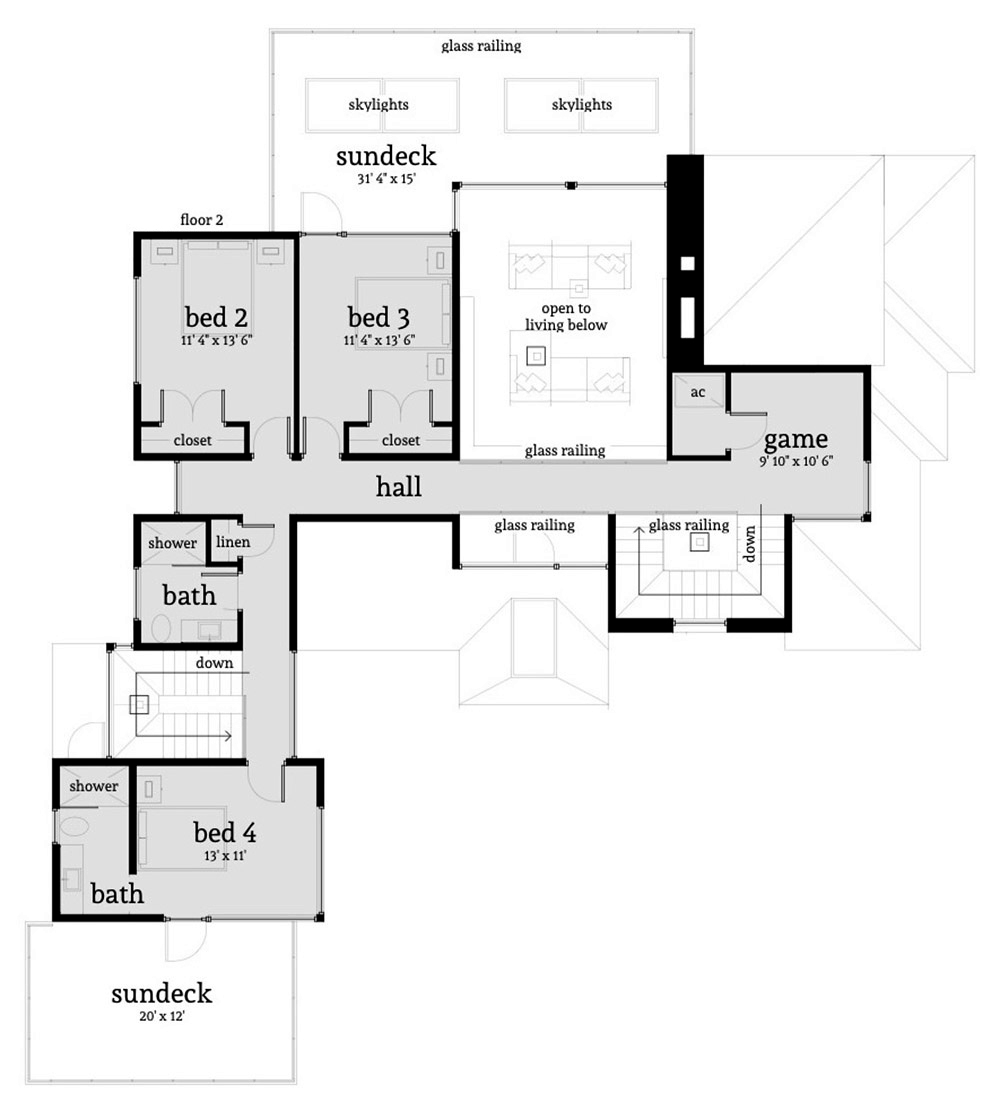 Floor Plan Upper Level
