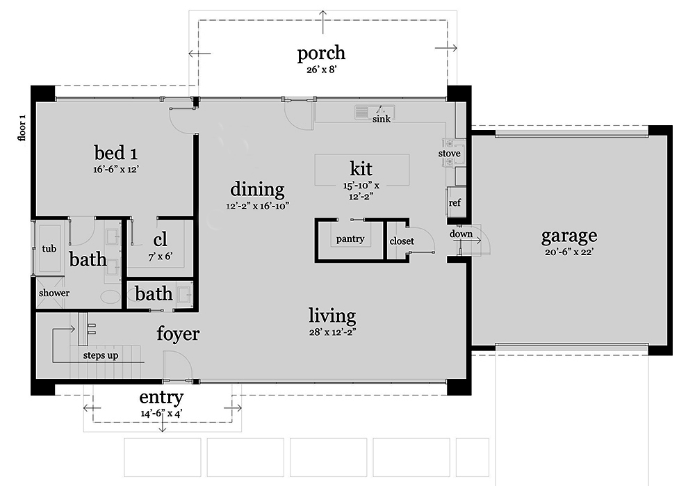 Floor Plan Main Level