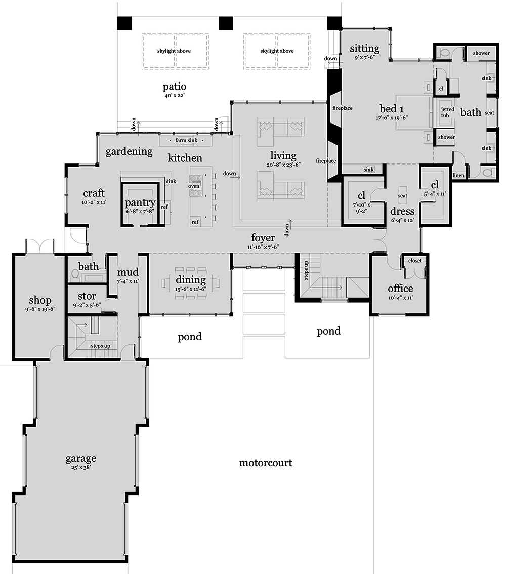 Floor Plan Main Level