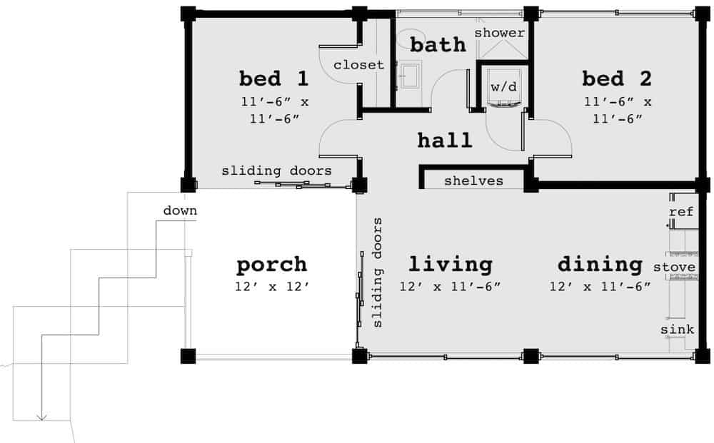 Floor Plan Main Level