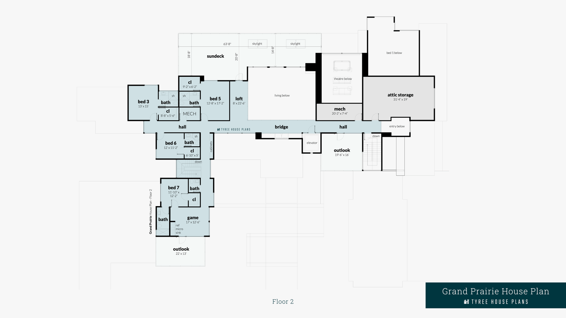 Floor Plan Second Story