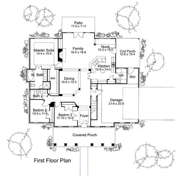 Floor Plan Main Level