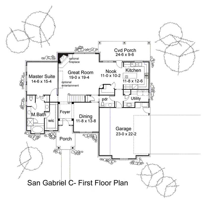 Floor Plan Main Level
