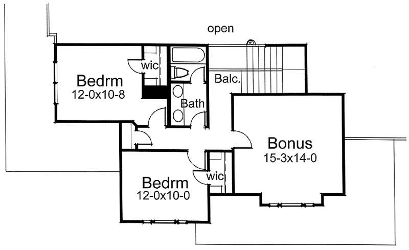 Floor Plan Upper Level