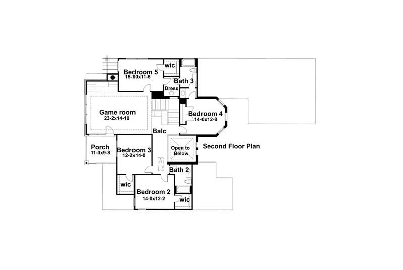 Second Floor Plan