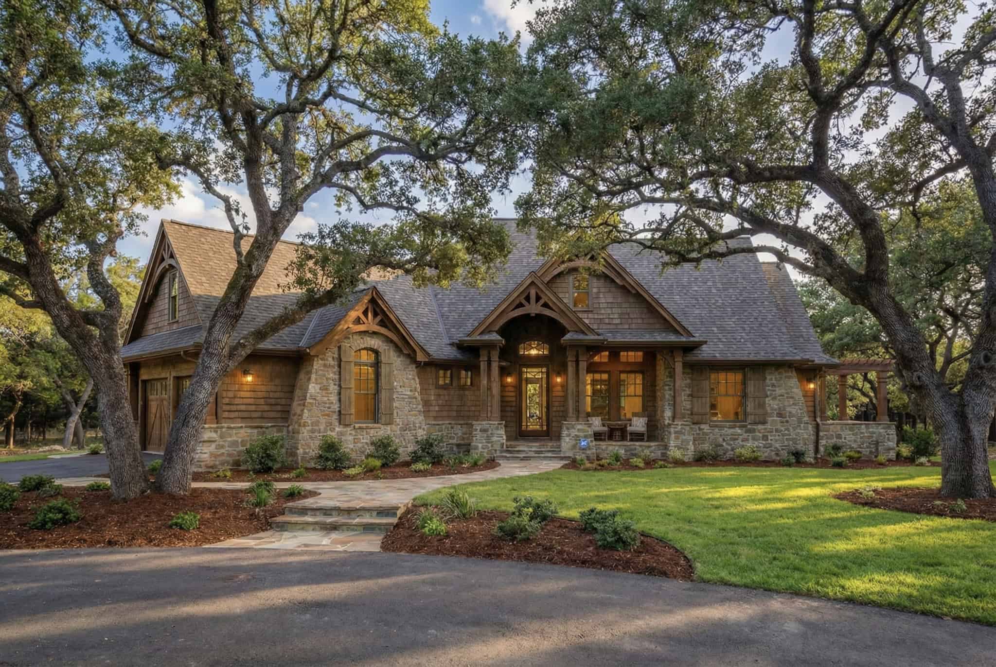 3-Bedroom, 2091 Sq Ft Ranch House Plan - 117-1092 - Front Exterior