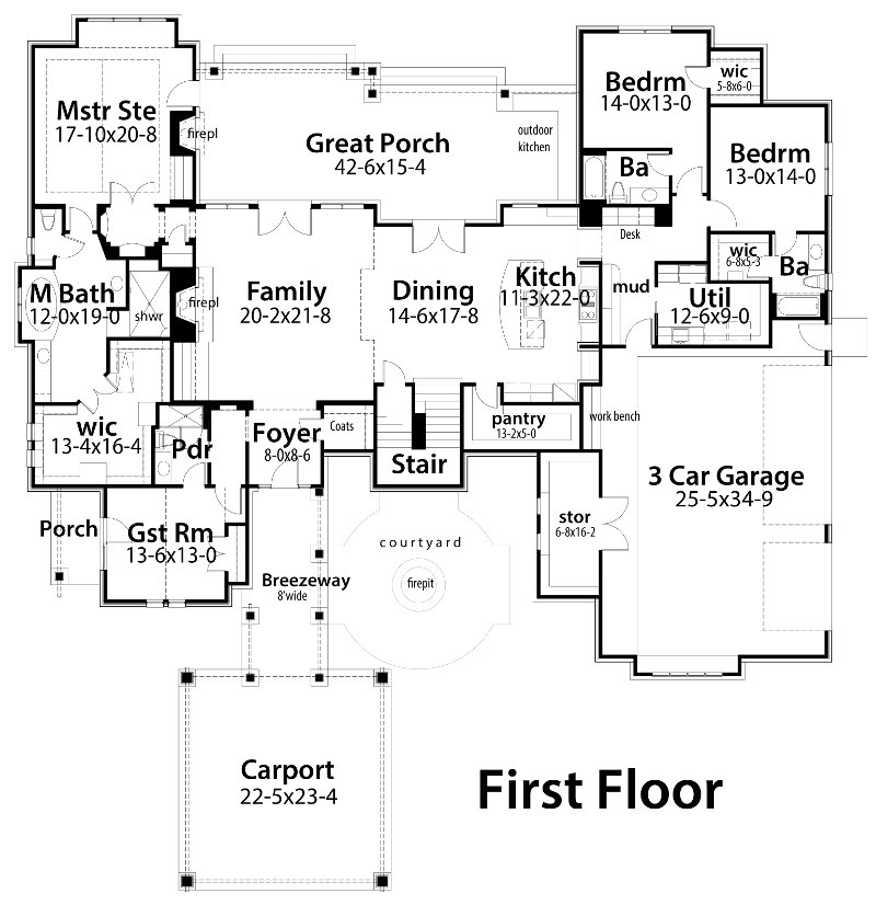 Floor Plan Main Level