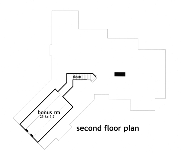 Floor Plan Bonus Room
