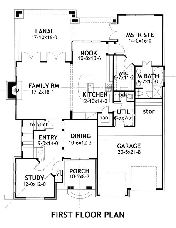Floor Plan Main Level